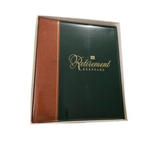 Hallmark Retirement Keepsake Photo Album Create Your Own Scrapbook New